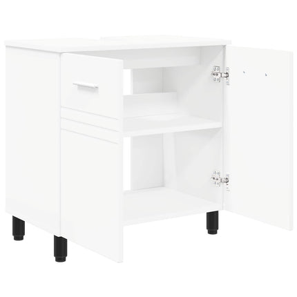 Badeværelse Vaskeskab Hvid 60 x 35 x 60 cm Konstrueret træ