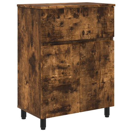 Badeværelse Vaskeskab Røget eg 60 x 35 x 80 cm Konstrueret træ
