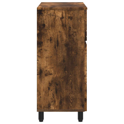 Badeværelse Vaskeskab Røget eg 60 x 35 x 80 cm Konstrueret træ