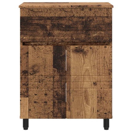 Badeværelse Vaskeskab Gammelt træ 60 x 35 x 80 cm