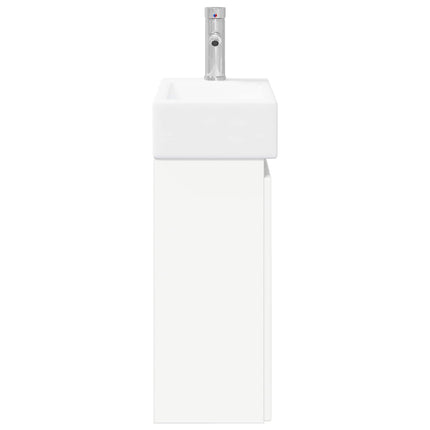 Badeværelses Vanity-enhed med Armatur Hvid 45,5 x 25,5 x 84 cm