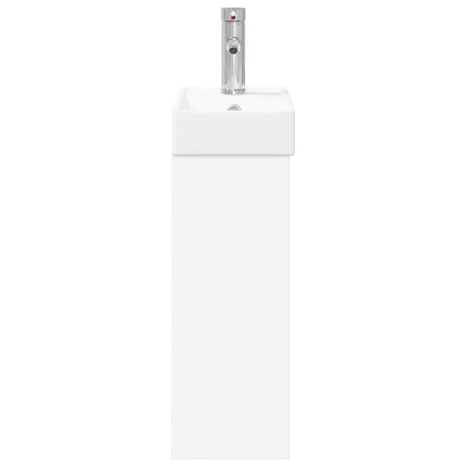 Badeværelses Vanity-enhed med Armatur Hvid 40,5 x 22,5 x 62 cm