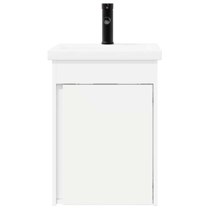 Badeværelses Vanity-enhed med Armatur Hvid 42 x 40 x 74,5 cm