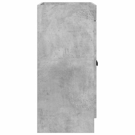 Bad møbel under vasken Betongrå 78,5 x 37,5 x 81 cm