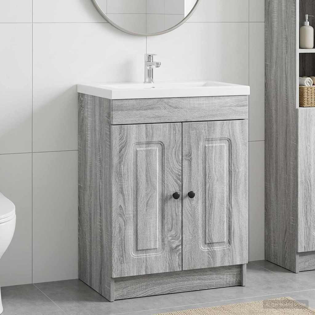 Bad mbel under vasken Gr Sonoma 78,5 x 37,5 x 81 cm
