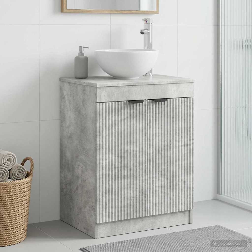 Badevrelsesskab Betongr 54 x 41 x 70 cm Konstrueret tr