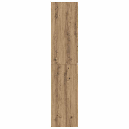 Vægmonteret Badeværelsesskab Artisan-eg 33 x 34,5 x 160 cm