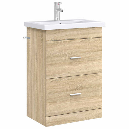 Badeværelse Under Vask Skab Sonoma-eg 56 x 37,5 x 81 cm
