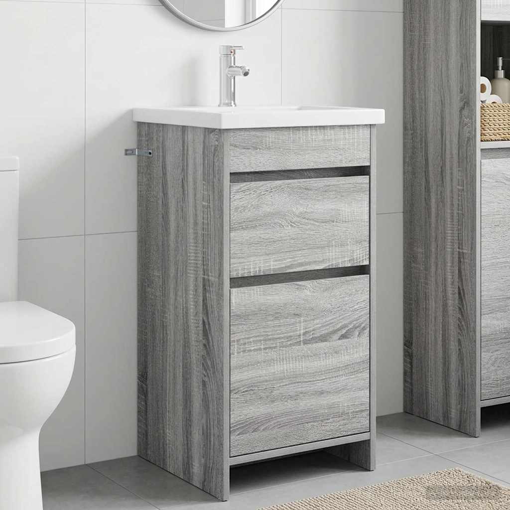 Badevrelsesvask med vask Gr Sonoma 42 x 40 x 84,5 cm