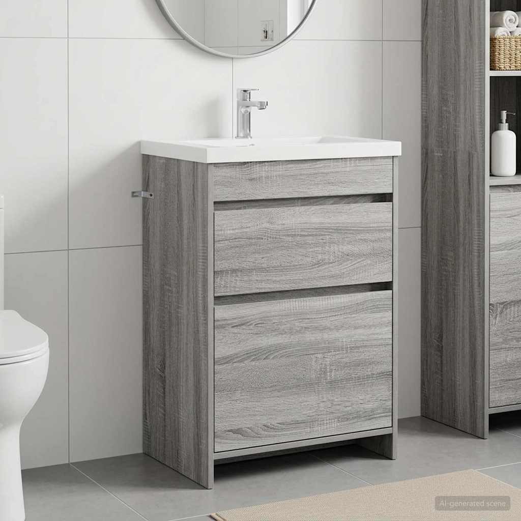 Badevrelse Under Vask Skab Gr Sonoma 56 x 37,5 x 81 cm
