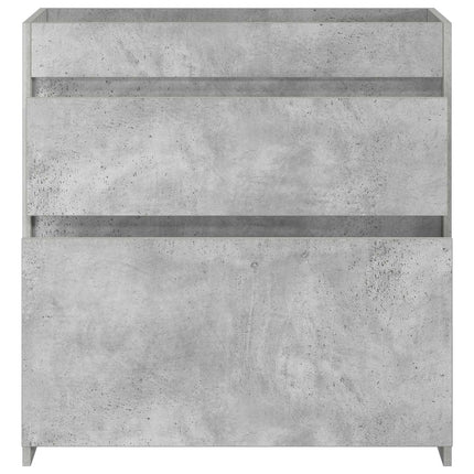 Badeværelse Under Vask Skab Betongrå 78,5 x 37,5 x 81 cm