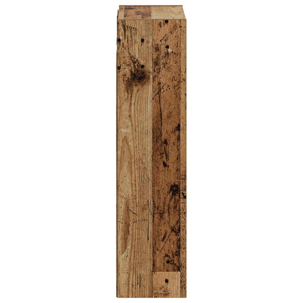 Vægmonteret håndvask skab Gammelt træ 35 x 20 x 81 cm