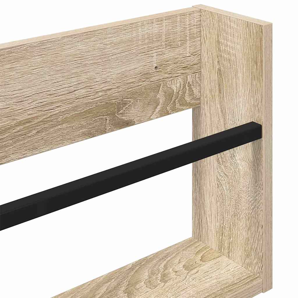 Magasin Rack 2 pcs Sonoma eg 60 x 12 x 30 cm Konstrueret træ