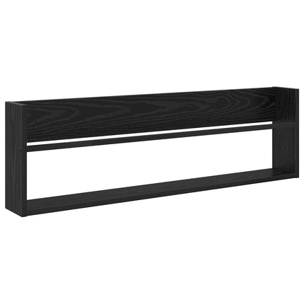 Magasin Rack 2 stk. Sort eg 100 x 12 x 30 cm Konstrueret træ