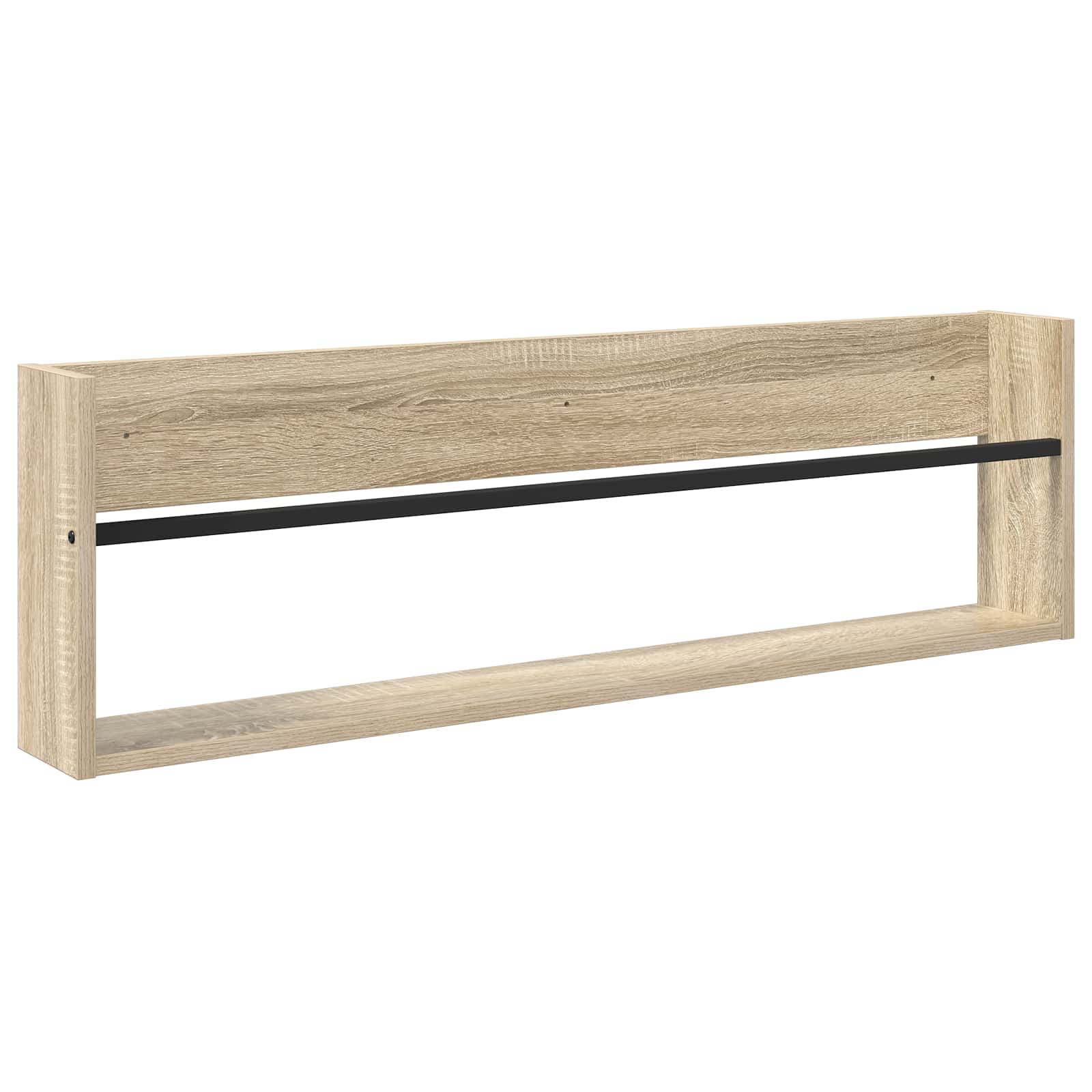 Magasin Rack 2 pcs Sonoma eg 100 x 12 x 30 cm Konstrueret træ