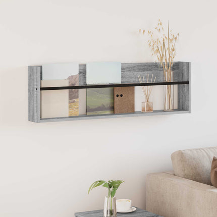 Magasin Rack Grå Sonoma 100 x 12 x 30 cm Konstrueret træ