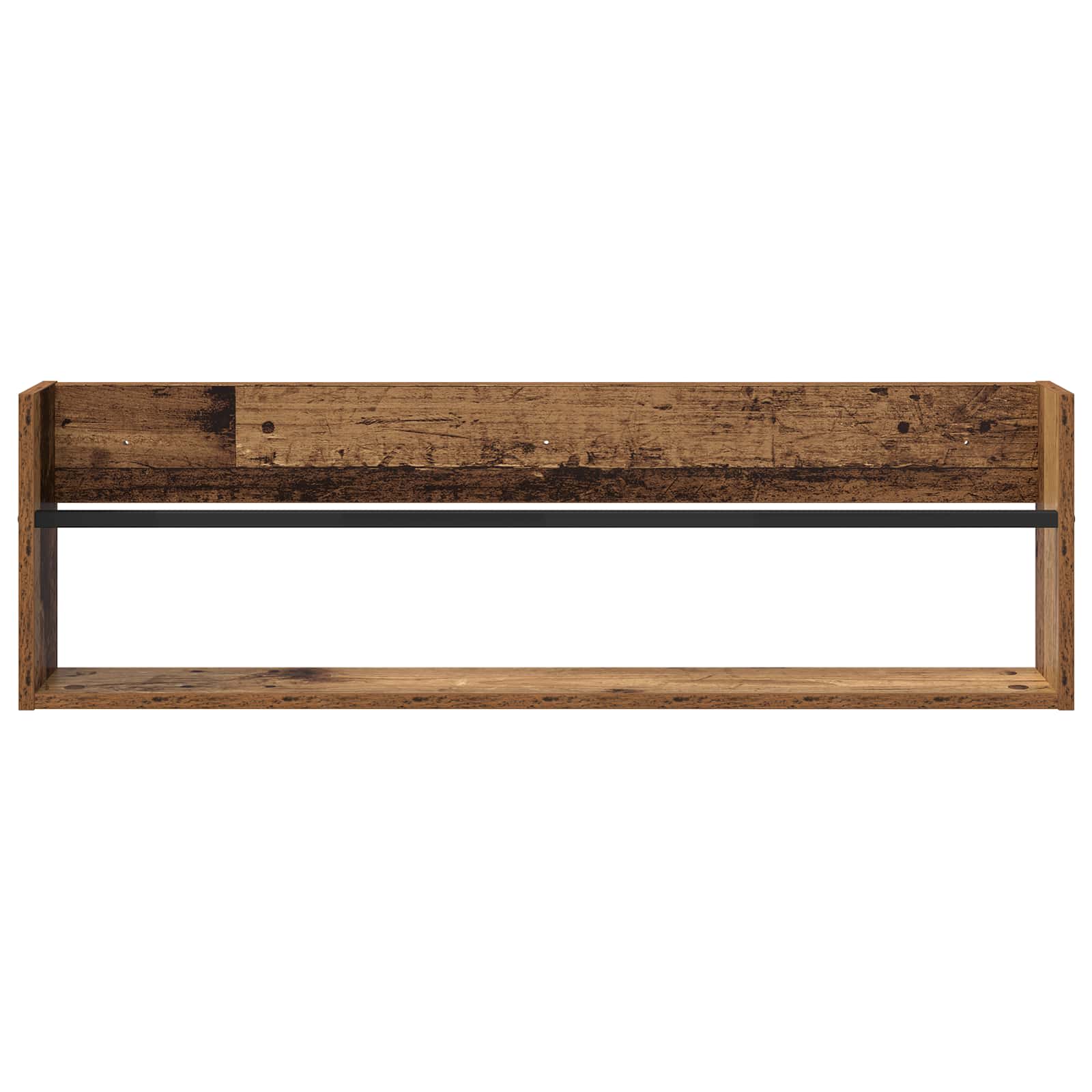 Magasin Rack Gammelt træ 100 x 12 x 30 cm Konstrueret træ