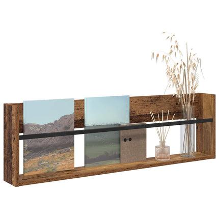 Magasin Rack Gammelt træ 100 x 12 x 30 cm Konstrueret træ
