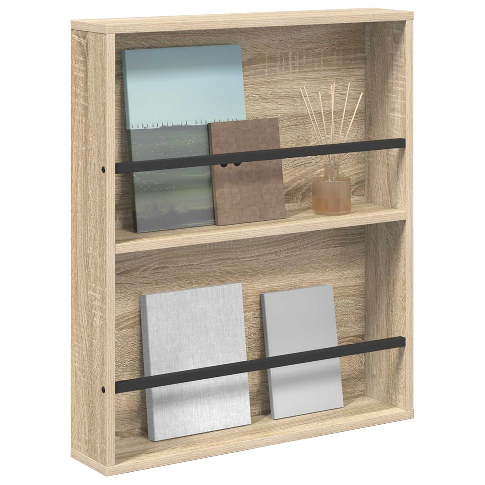 Magasin Rack Sonoma eg 60 x 12 x 70 cm Konstrueret træ