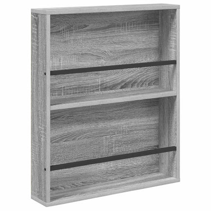 Magasin Rack Grå Sonoma 60 x 12 x 70 cm Konstrueret træ