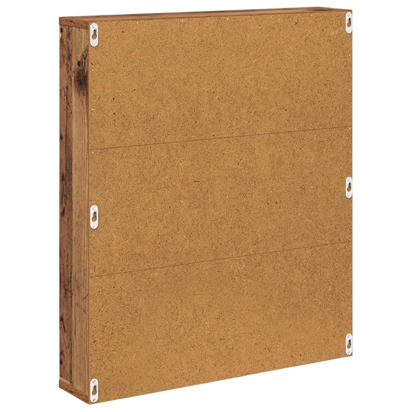 Magasin Rack 2 pcs Gammelt træ 60 x 12 x 70 cm Konstrueret træ