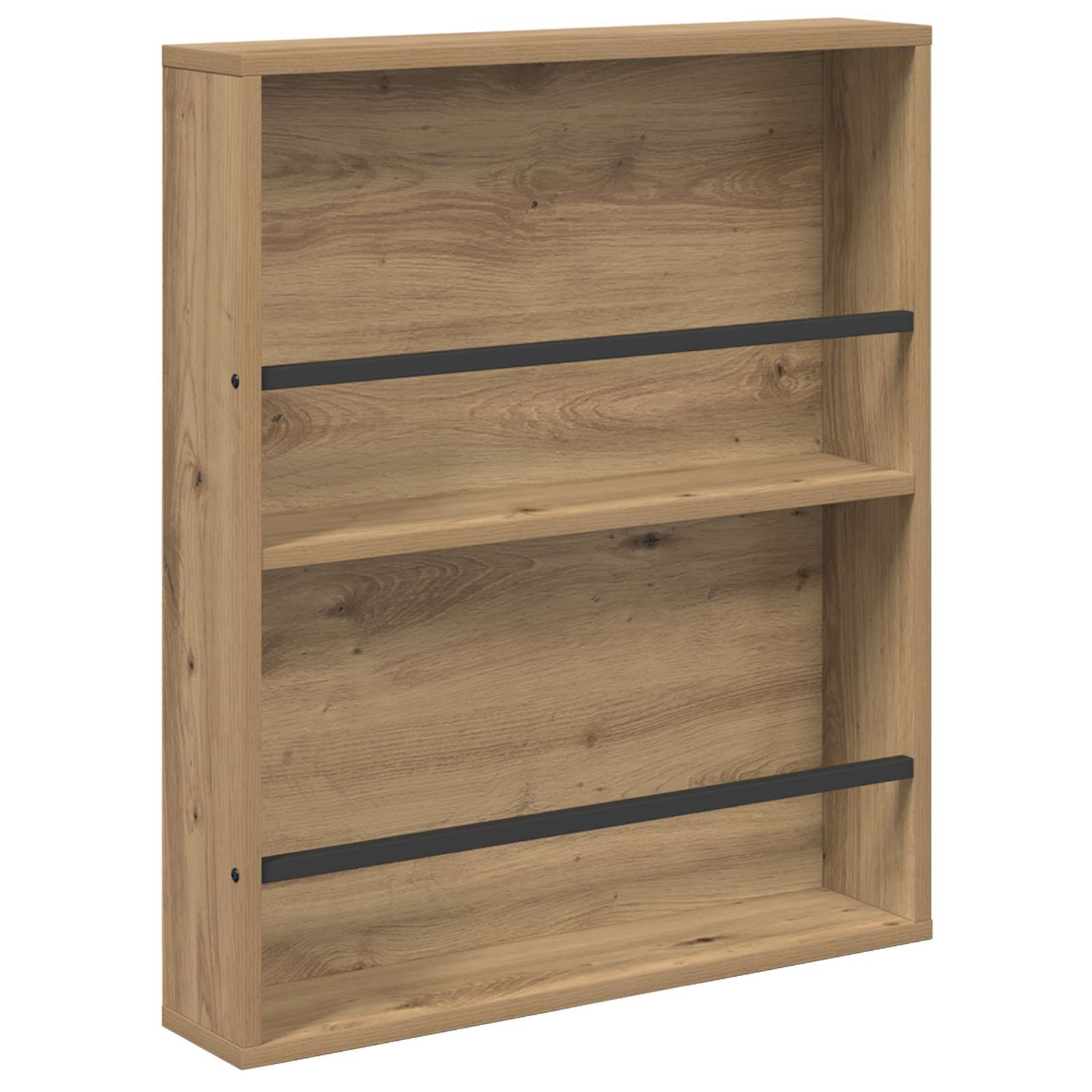 Magasin Rack med hylde 2 pcs Artisan Egetræ 60 x 12 x 70 cm