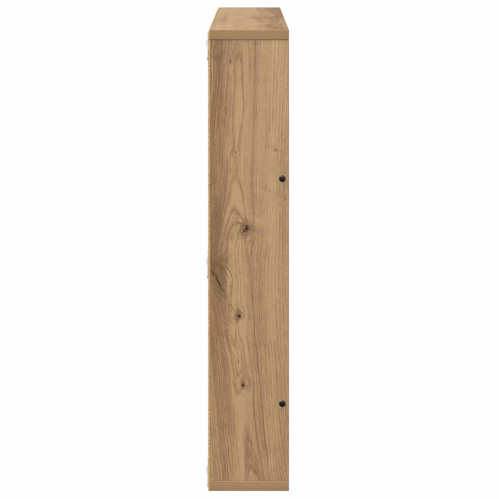 Magasin Rack med hylde 2 pcs Artisan Egetræ 60 x 12 x 70 cm