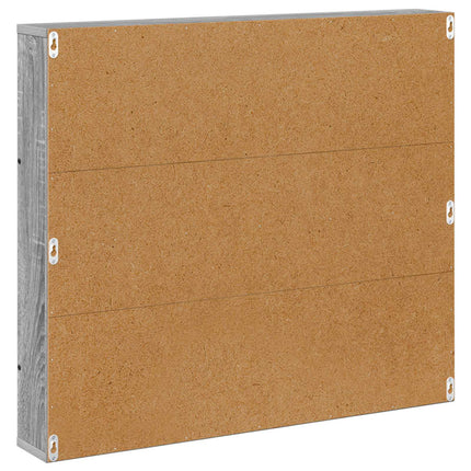 Magasin Rack 2 stk. Grå Sonoma 80 x 12 x 70 cm Konstrueret træ