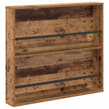 Magasin Rack Gammelt træ 80 x 12 x 70 cm Konstrueret træ