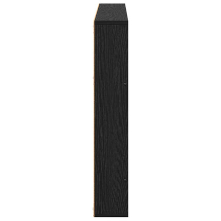 Magasin Rack 2 stk. Sort eg 100 x 12 x 70 cm Konstrueret træ
