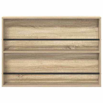 Magasin Rack 2 stk. Sonoma eg 100 x 12 x 70 cm Konstrueret træ