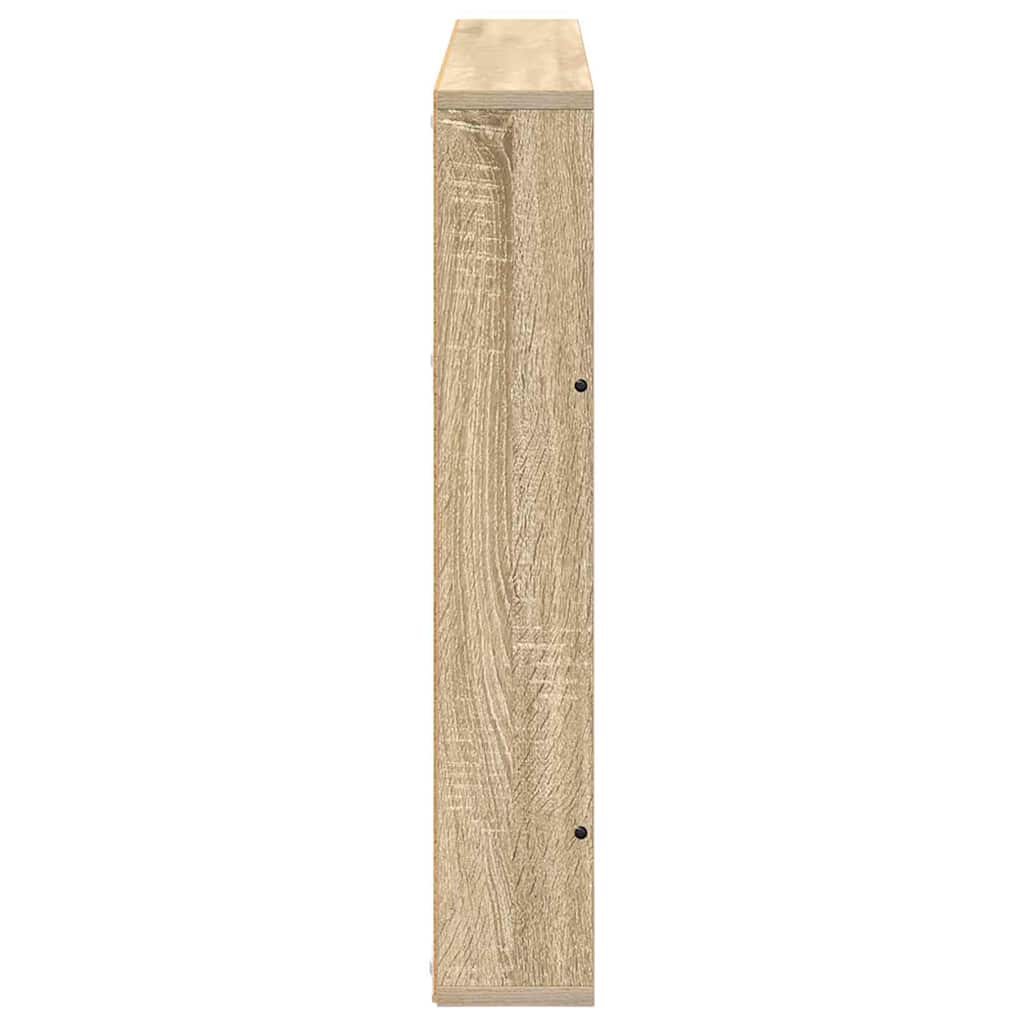 Magasin Rack 2 pcs Sonoma eg 100 x 12 x 70 cm Konstrueret træ