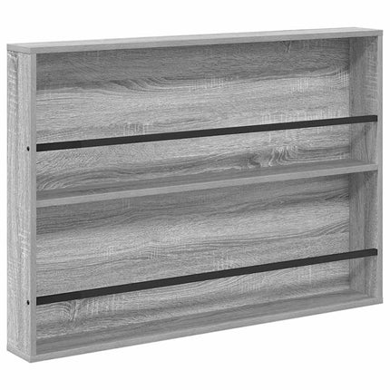 Magasin Rack Grå Sonoma 100 x 12 x 70 cm Konstrueret træ