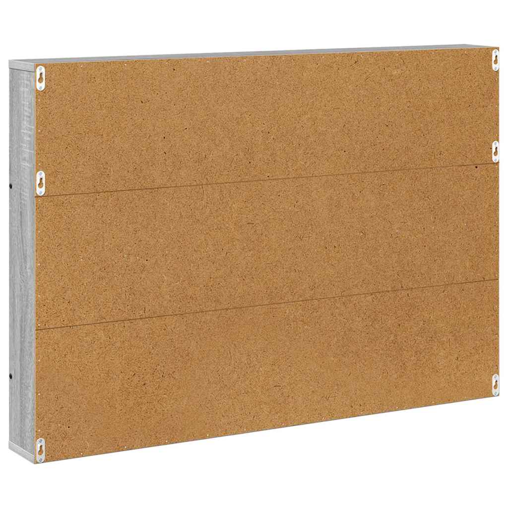 Magasin Rack Grå Sonoma 100 x 12 x 70 cm Konstrueret træ