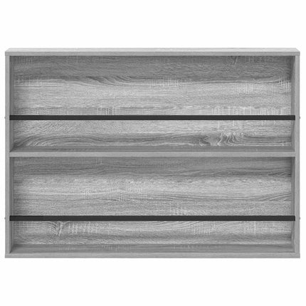 Magasin Rack Grå Sonoma 100 x 12 x 70 cm Konstrueret træ