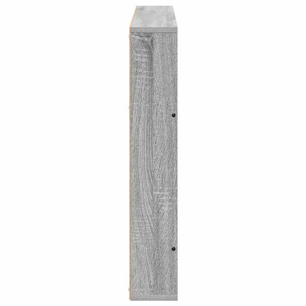 Magasin Rack Grå Sonoma 100 x 12 x 70 cm Konstrueret træ