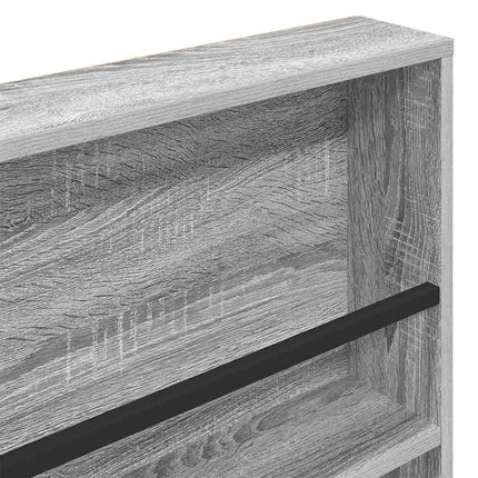 Magasin Rack 2 stk. Grå Sonoma 100 x 12 x 70 cm Konstrueret træ