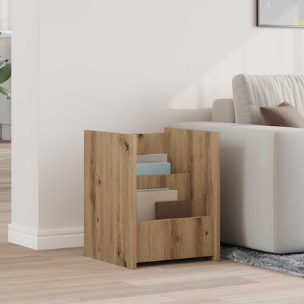 Magasin Rack Artisan Egetræ 35 x 35 x 45 cm Konstrueret træ