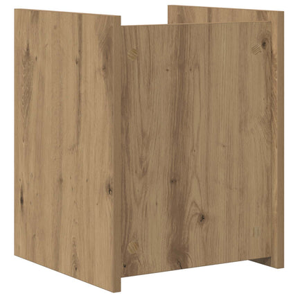Magasin Rack Artisan Egetræ 35 x 35 x 45 cm Konstrueret træ