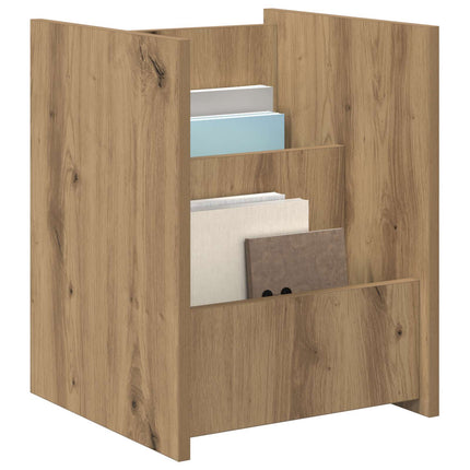 Magasin Rack Artisan Egetræ 35 x 35 x 45 cm Konstrueret træ
