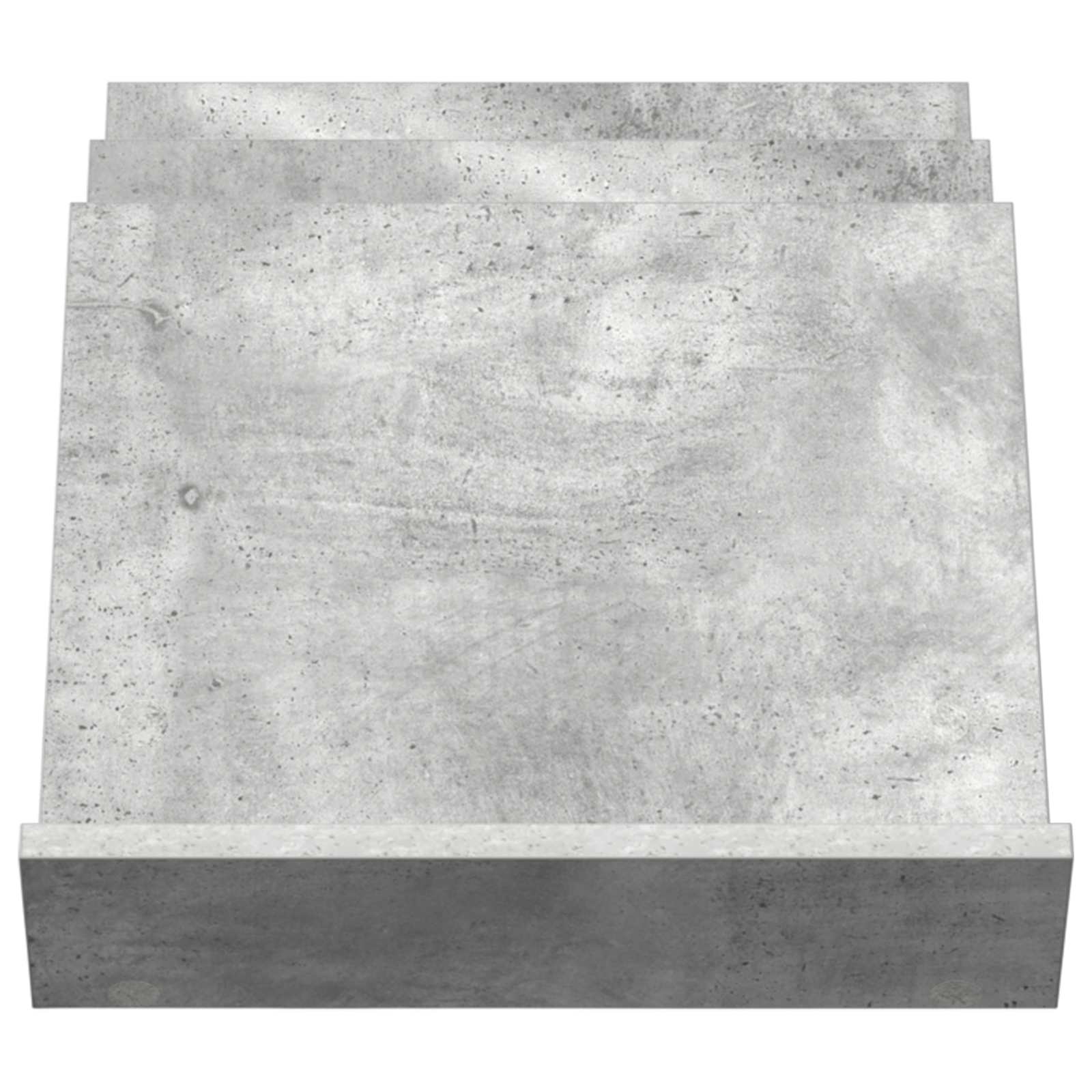 Magasin Rack Beton Grå 53 x 40 x 28,5 cm Konstrueret træ