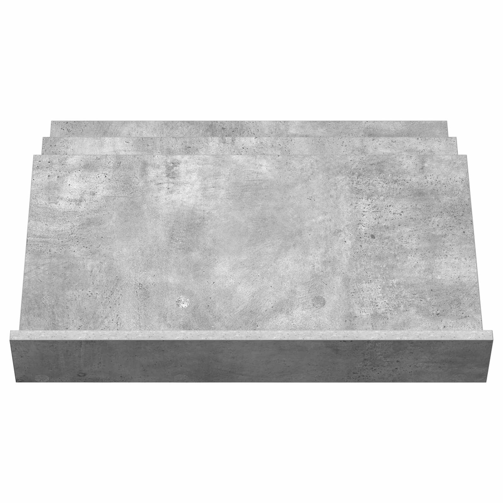 Magasin Rack Beton Grå 65 x 53 x 28,5 cm Konstrueret træ