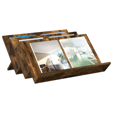 Magasin Rack Røget eg 65 x 53 x 28,5 cm Konstrueret træ