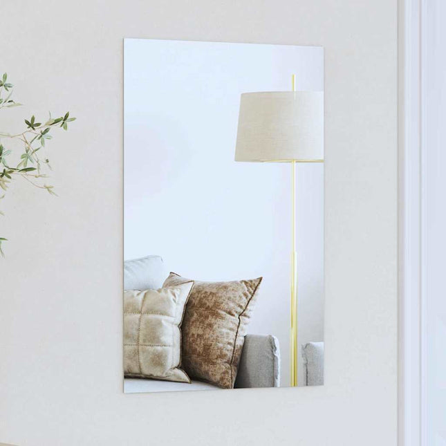 Vægspejl Rektangulær 40 x 60 cm hærdet glas