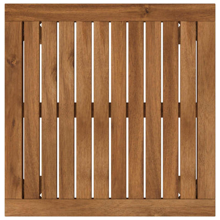 Sofabord Naturfarvet 50 x 48,5 x 36 cm Massivt Akacietræ