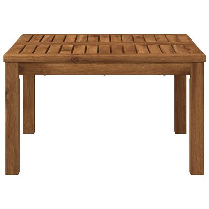 Sofabord Naturfarvet 60 x 60,5 x 36 cm Massivt Akacietræ