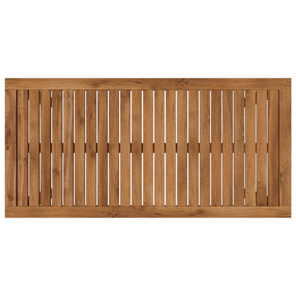Sofabord Naturfarvet 50 x 100,5 x 45 cm Massivt Akacietræ