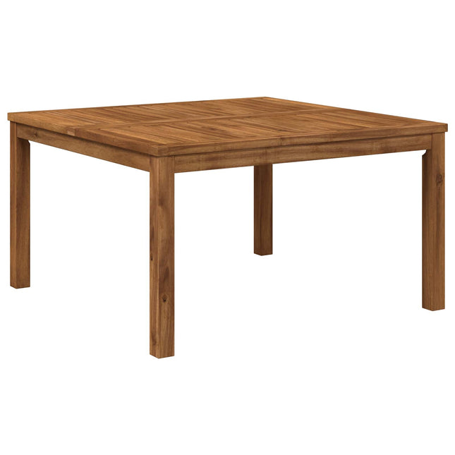Sofabord Naturfarvet 80 x 80,5 x 45 cm Massivt Akacietræ