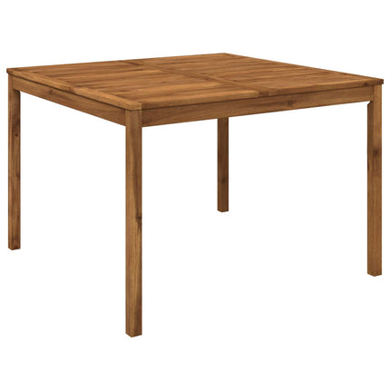 Havemiddagstabel Naturfarvet 110 x 108,5 x 75 cm