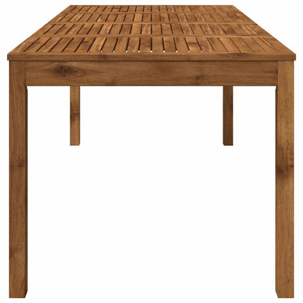 Havemiddagstabel Naturfarvet 180 x 88,5 x 75 cm